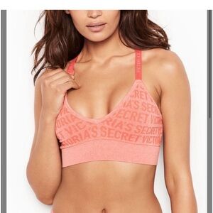 Victoria's Secret Pink Lace Bra with Adjustable Straps